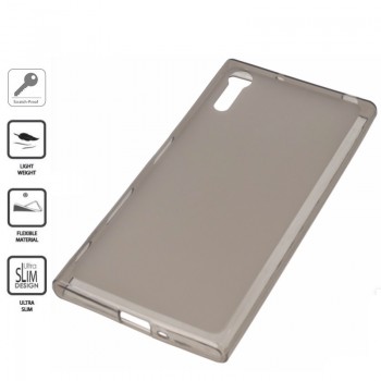 Silikoninis dėkliukas 0.6 mm. pilkas (XPERIA XZ/XZS)